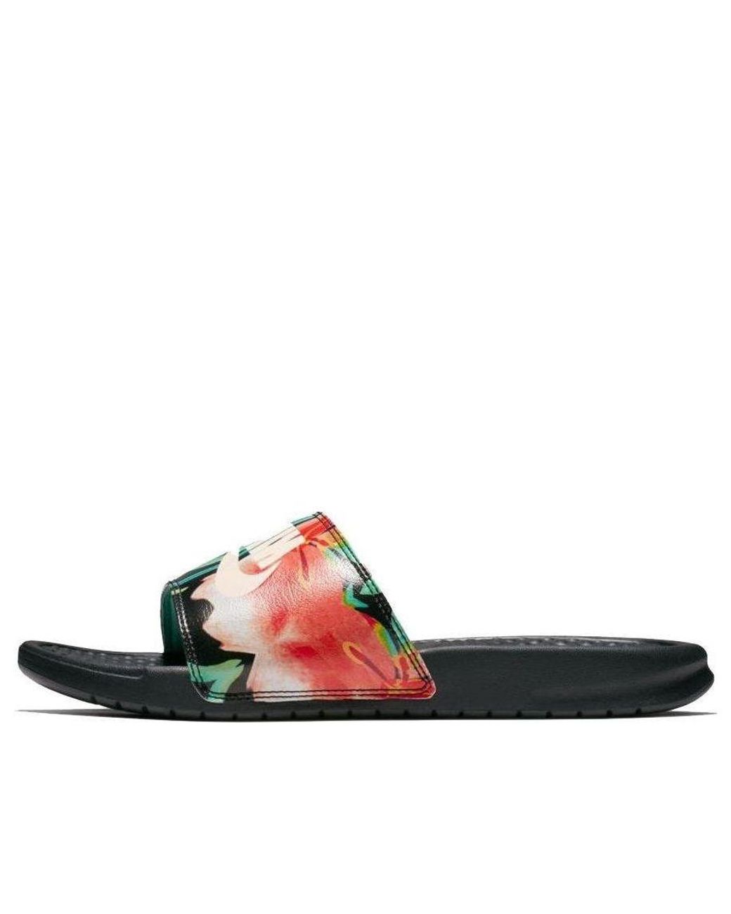 Nike Blue (Wmns) Benassi Jdi Print Floral'