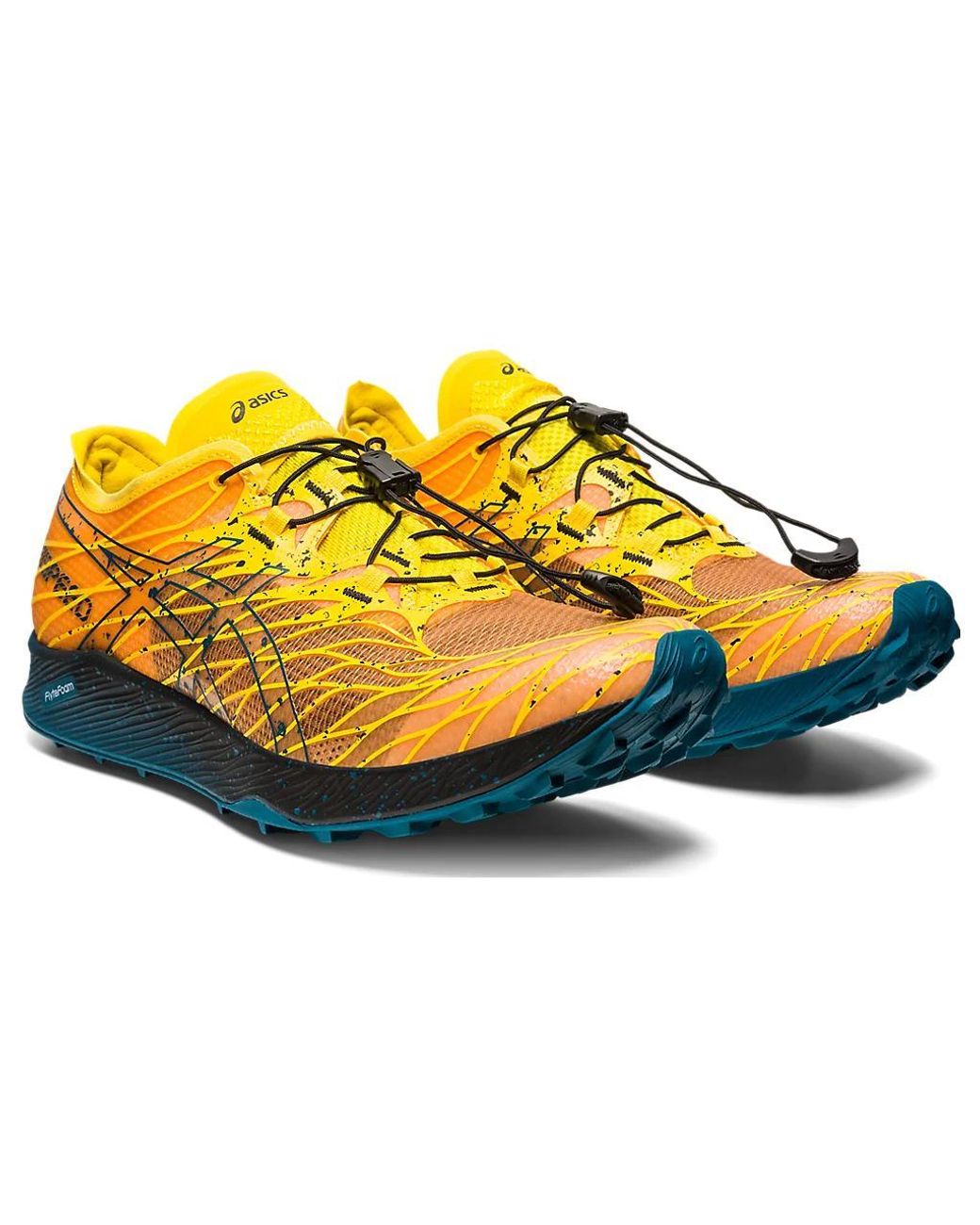 Asics Yellow Fujispeed 'Golden Ink' for men