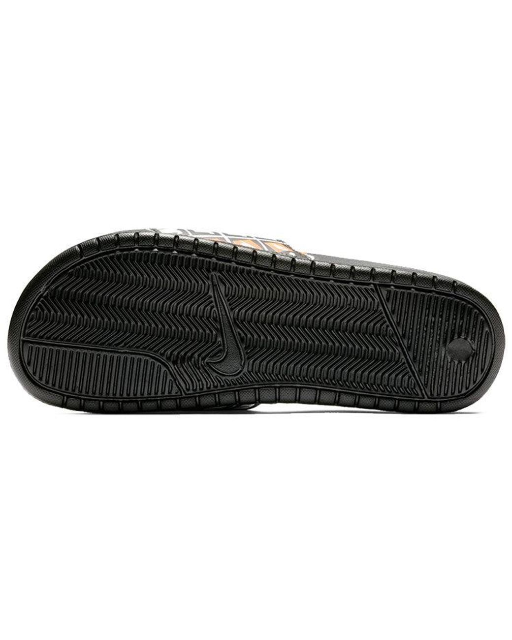 Nike Black Benassi Print 'Just Do It' for men