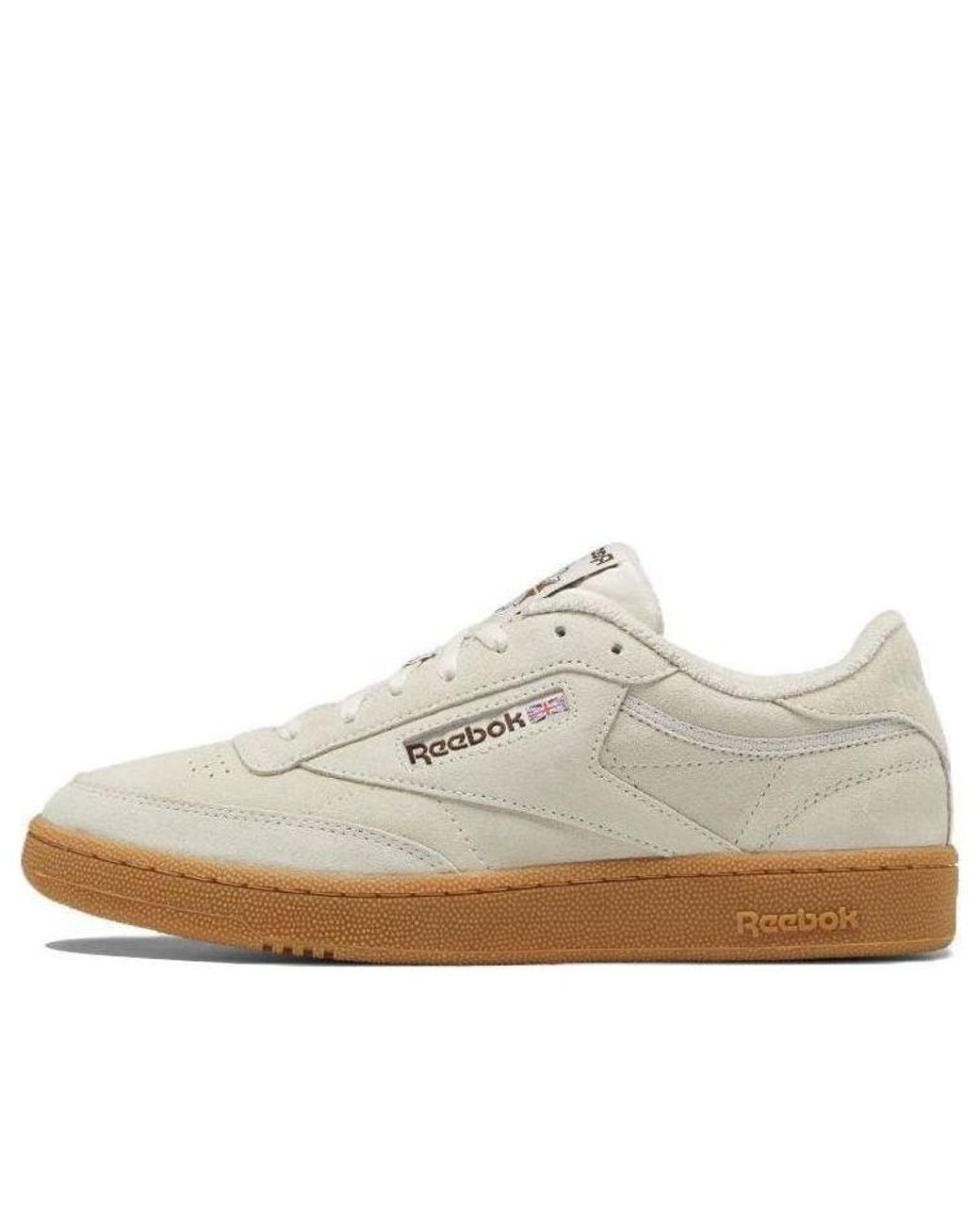 Reebok White Club C 85 'Stucco Gum' for men