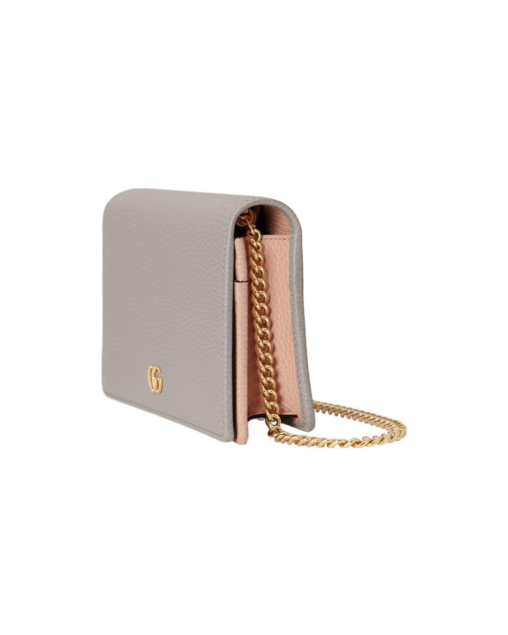Gucci Gray (Wmns) Gg Marmont Mini Chain Bag 'Light'