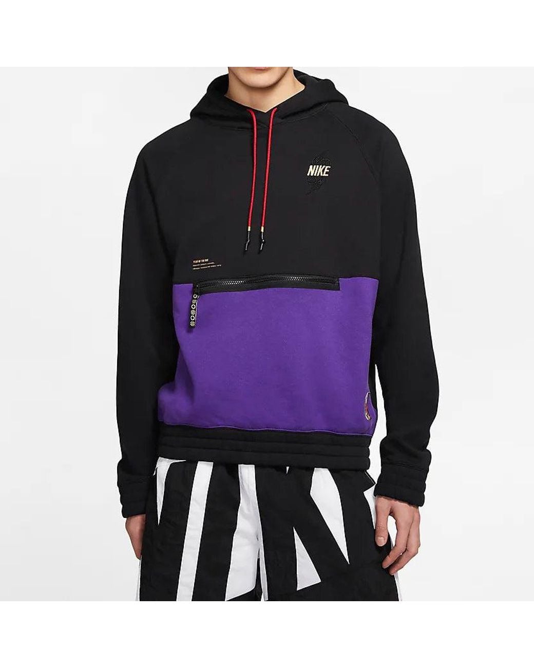 Nike Purple Kyrie Hoodie 'Chinese New Year' for men