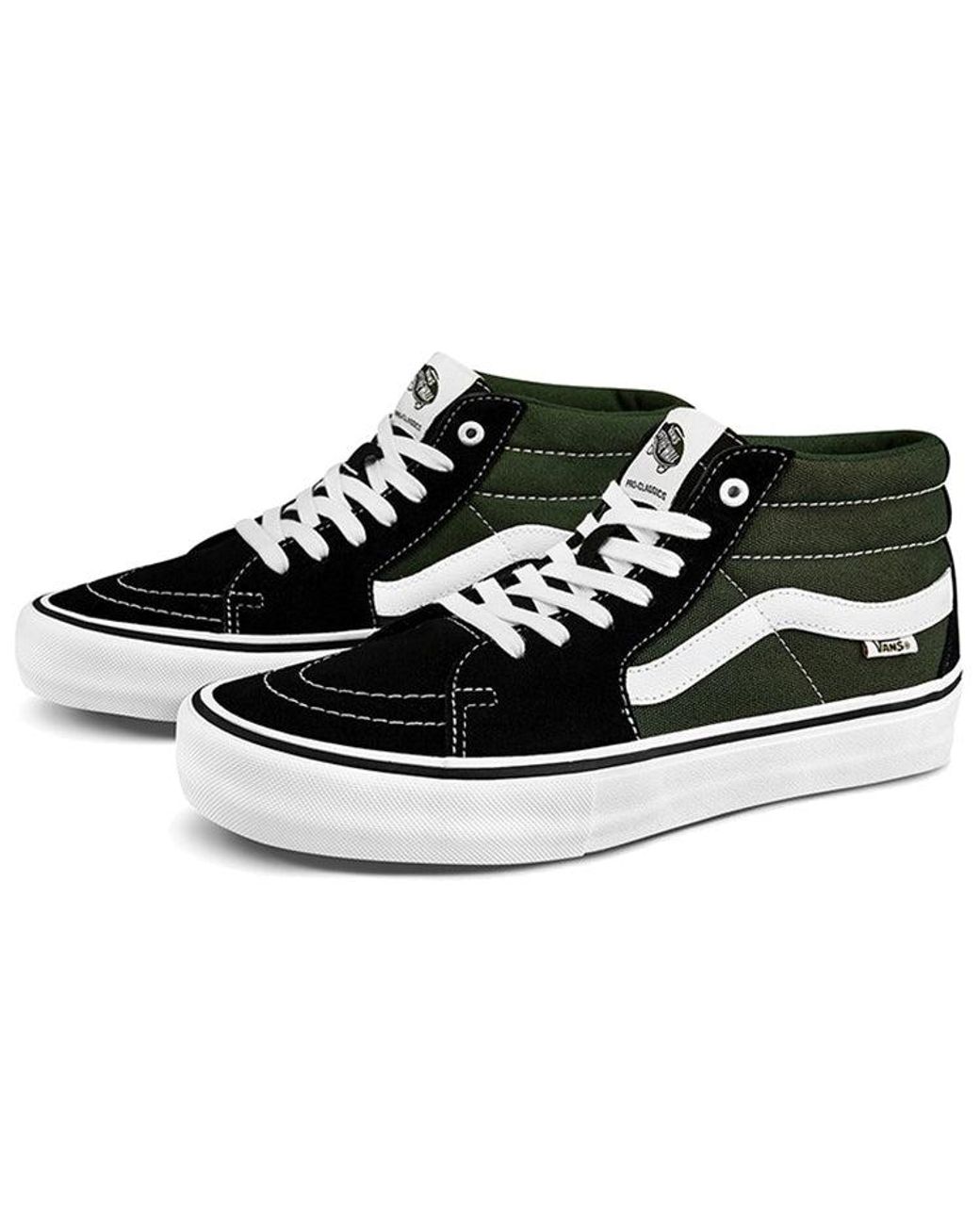 Vans Black Sk8 Mid for men