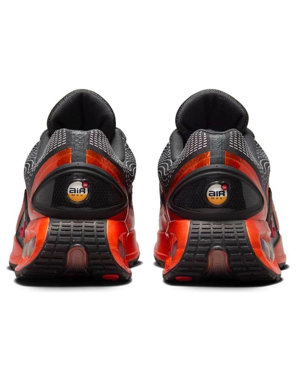 Nike Red Air Max Dn Qs "Dark Smoke/Metallic Dark/Salsa" Sneakers for men