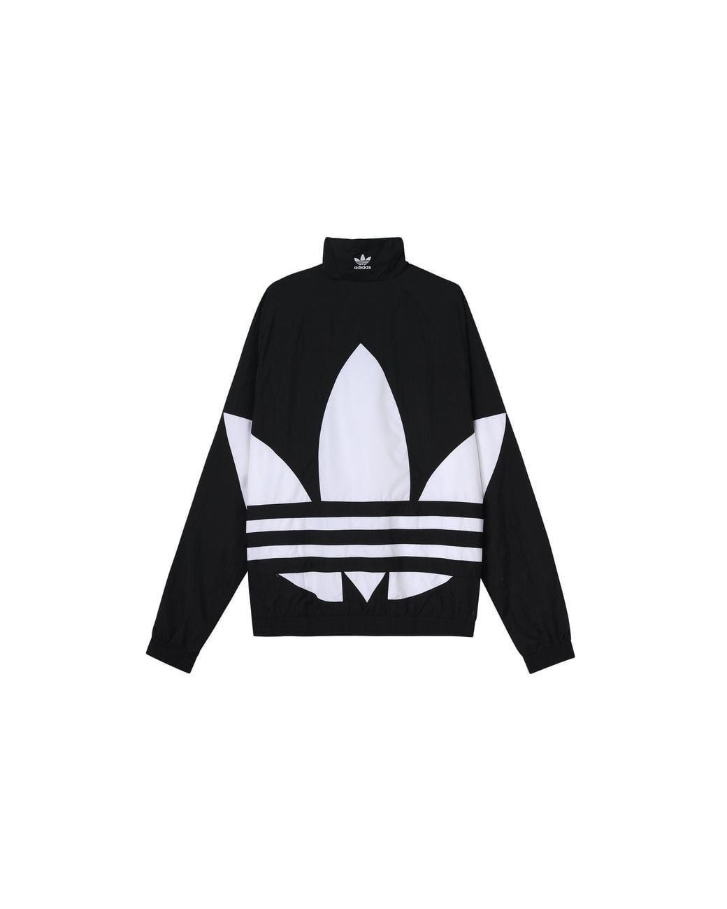 Adidas Black Originals Big Trefoil Track Top Night Marine Logo for men
