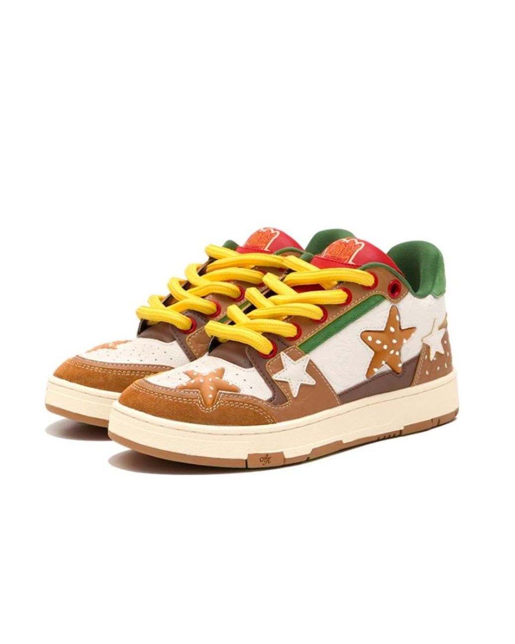 KAALIXTO Blue Skateboarding Low 'Burger Club' for men