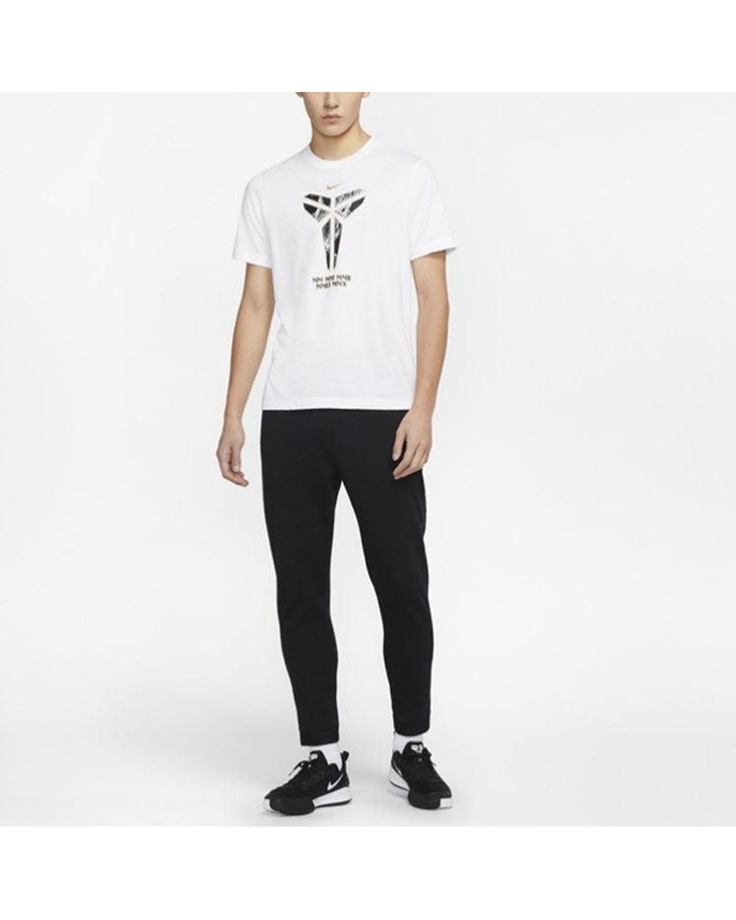 Nike Blue Logo Printing Round Neck Pullover Casual Short Sleeve for men