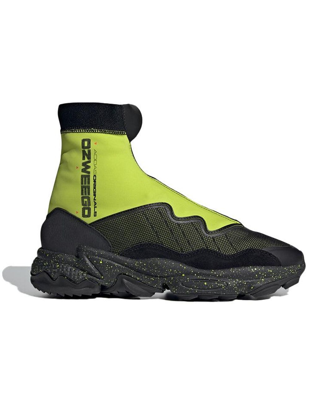 Adidas Black Ozweego Tr Stlt Volt' for men