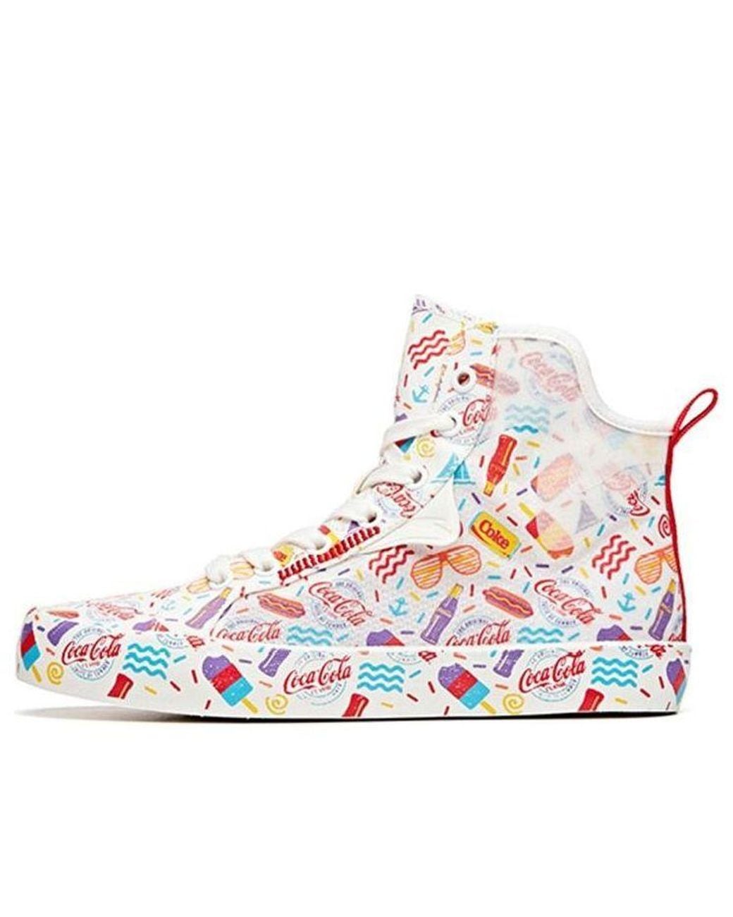 Anta White (Wmns) X Coca Cola Canvas Multi-Color'