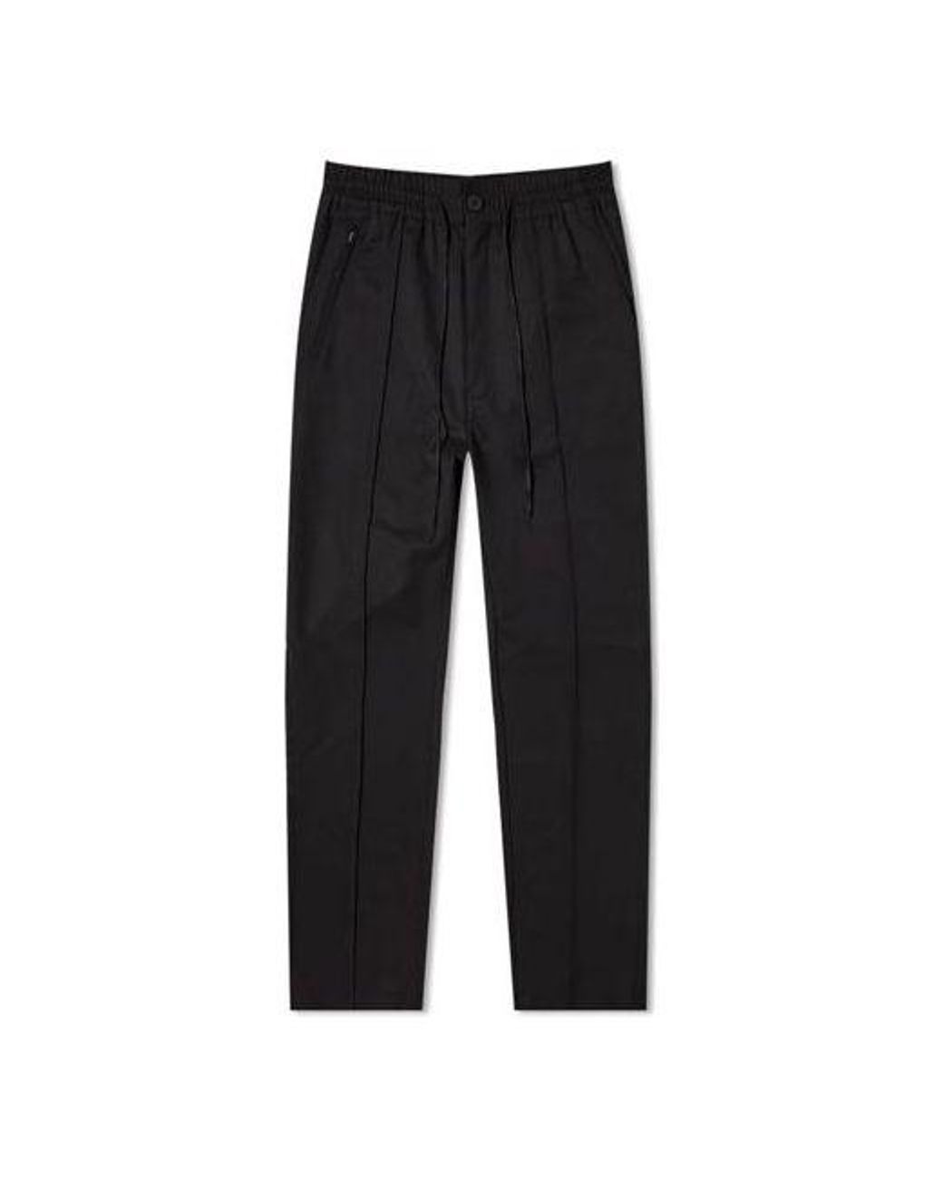 Adidas Black Y-3 Classic Refined Wool Stretch Slim Pants for men