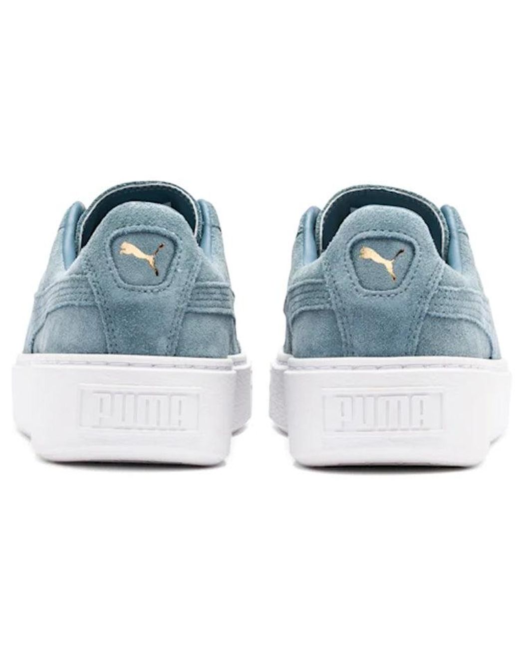 PUMA Blue (Wmns) Suede Platform
