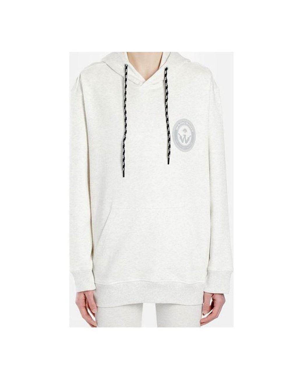 Adidas White Alexander Wang Logo Sweatshirt