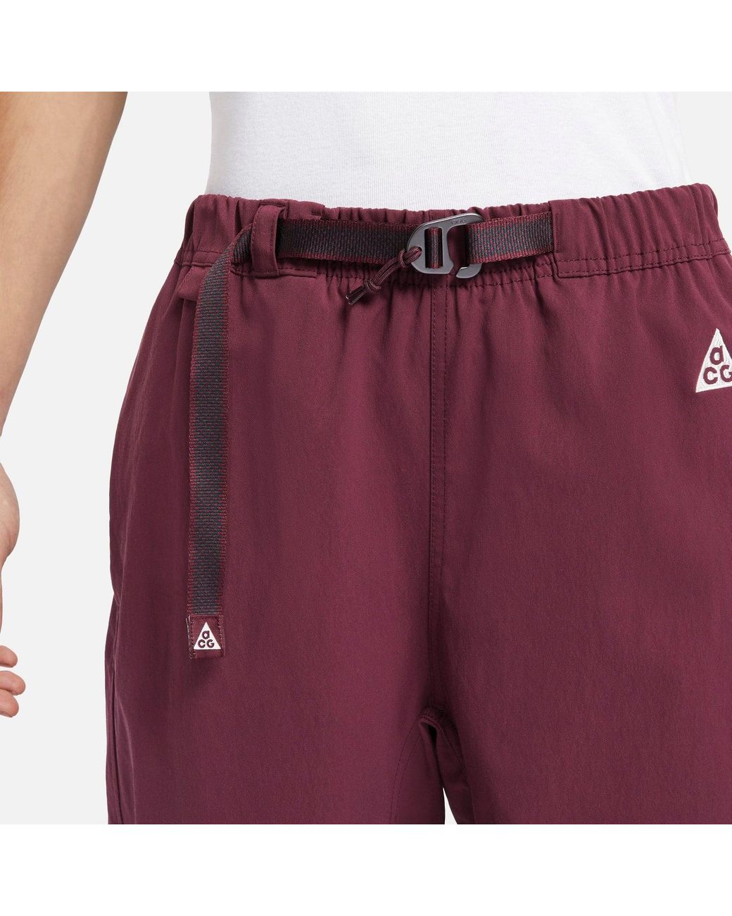 Nike Purple Acg Series Solid Color Logo Jogger for men