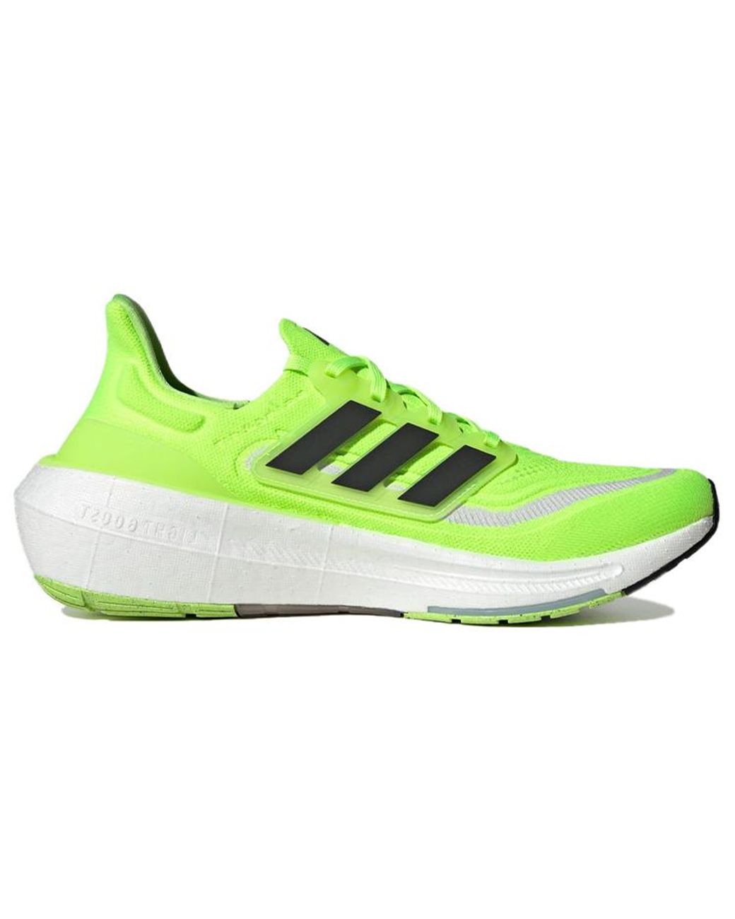 Adidas Green Ultraboost Light Running Shoes 'Lucid Lemon' for men