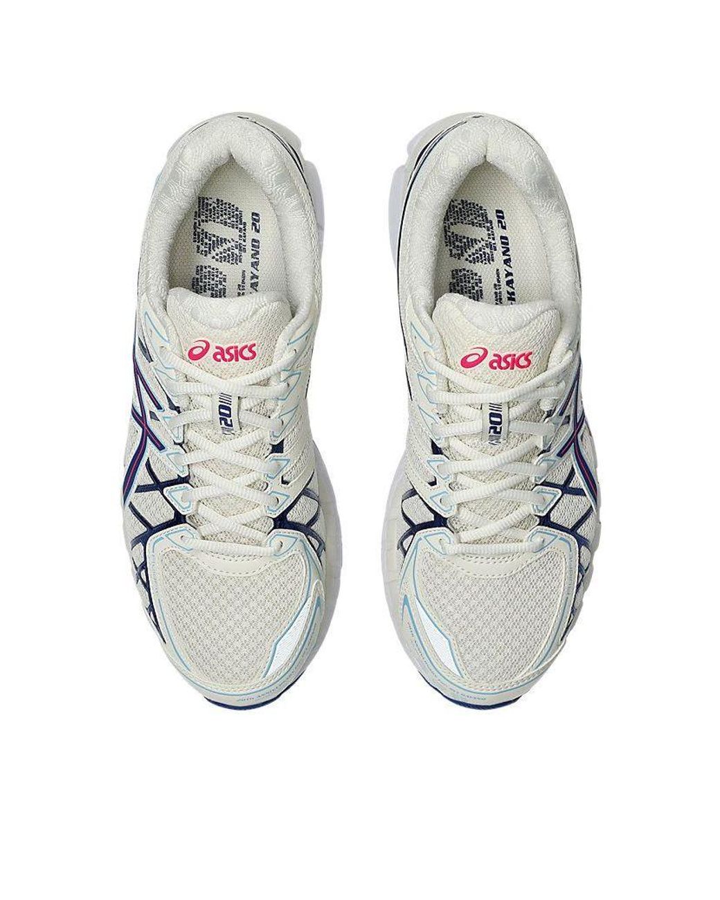 Asics Blue Sneakers Gel Kayano Cream/Deep Marine for men
