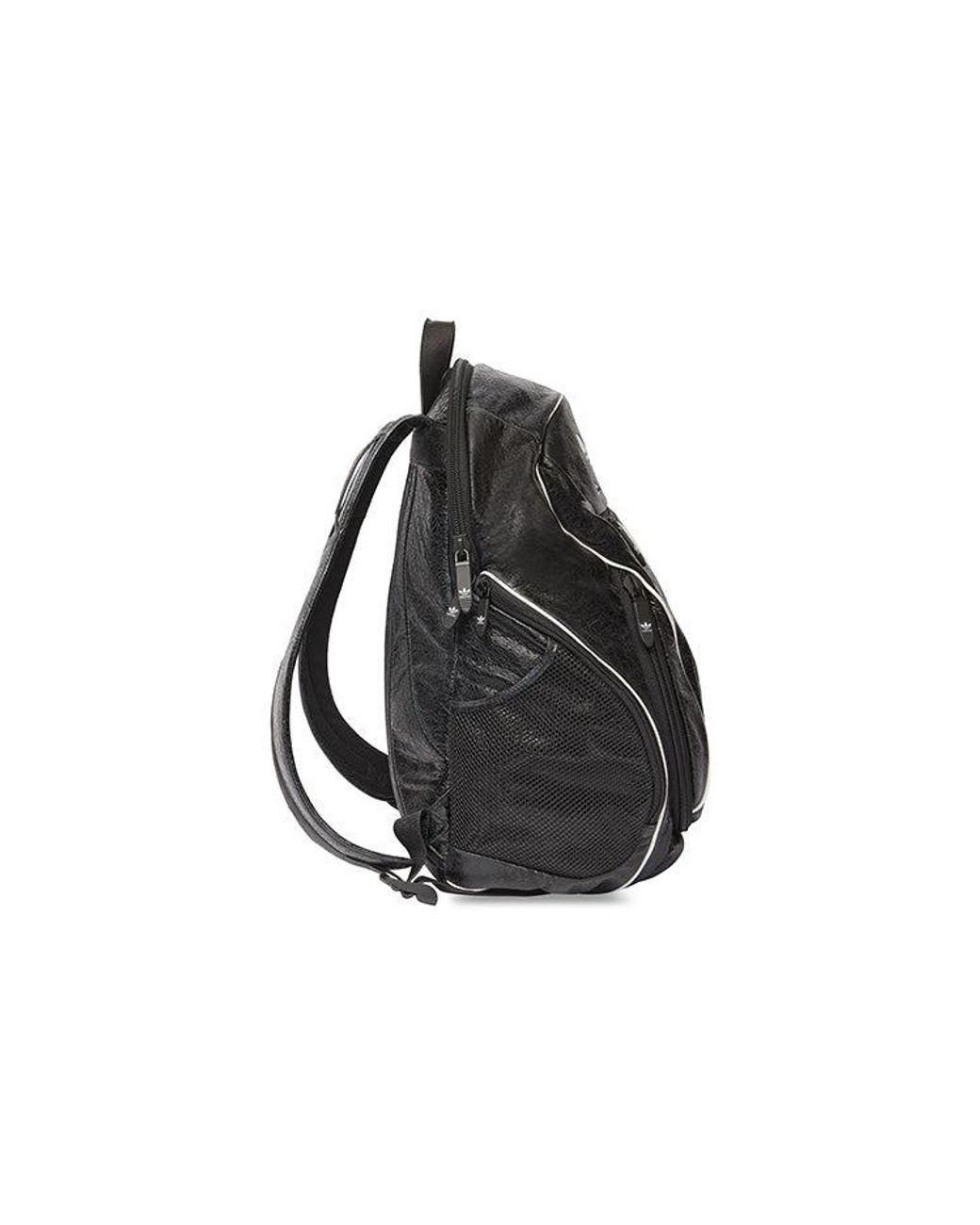 adidas balenciaga backpack X Recycled Nylon Black Blue 1575829 FASHIONPHILE Balenciagas backpack is made from textured Balenciaga X Adidas Small Backpack