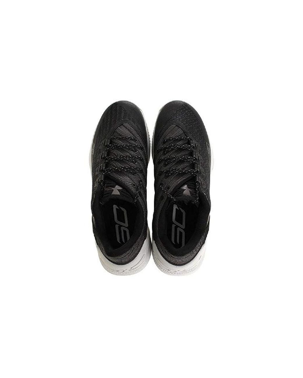 Under Armour Black Curry 3 Low for men