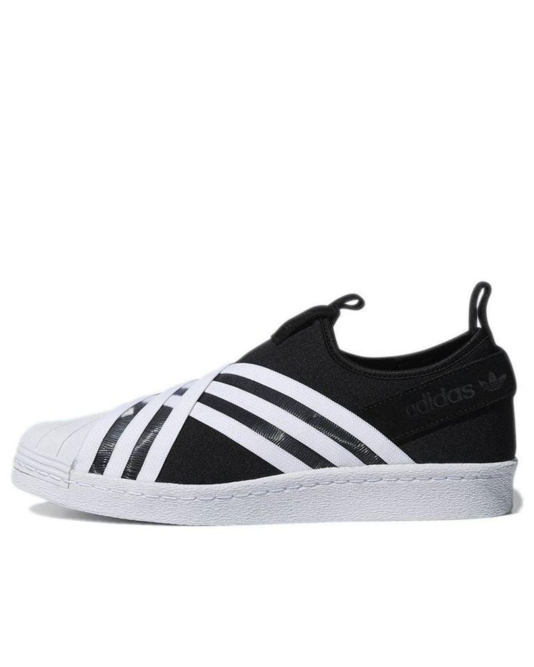 adidas (Wmns) Superstar Slip-On 'Footwear' in Black | Lyst UK