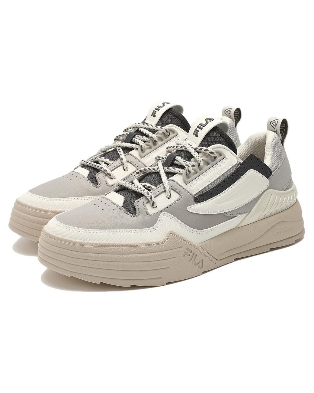 Fila White Pala Skate Shoes for men