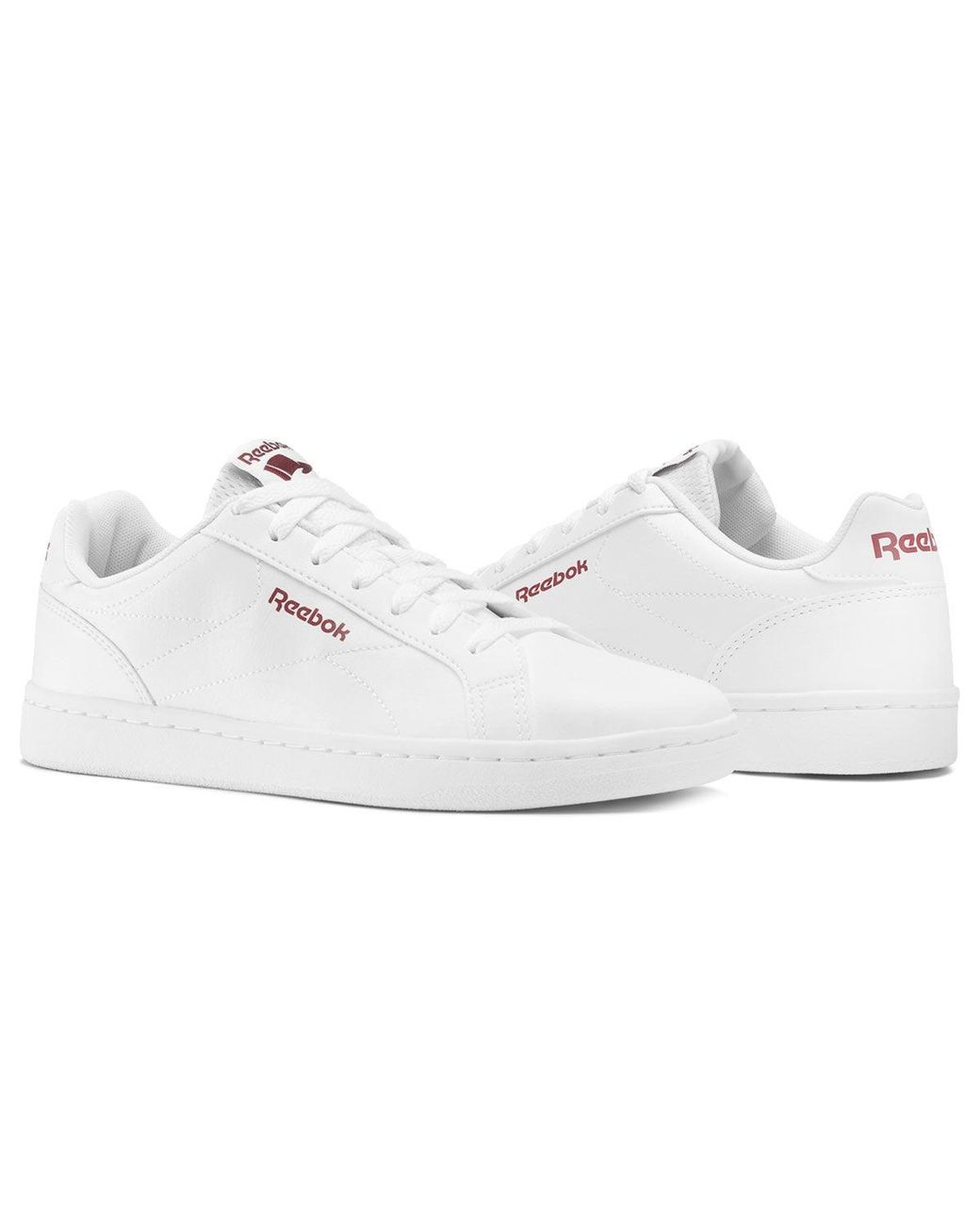 Reebok White Complete Clean Sneakers