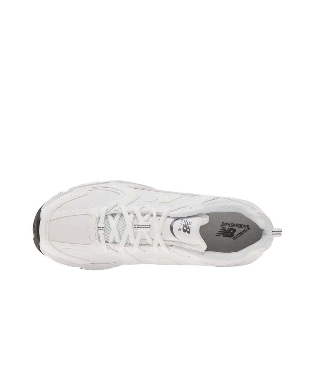 New Balance White 530 Castlerock' for men