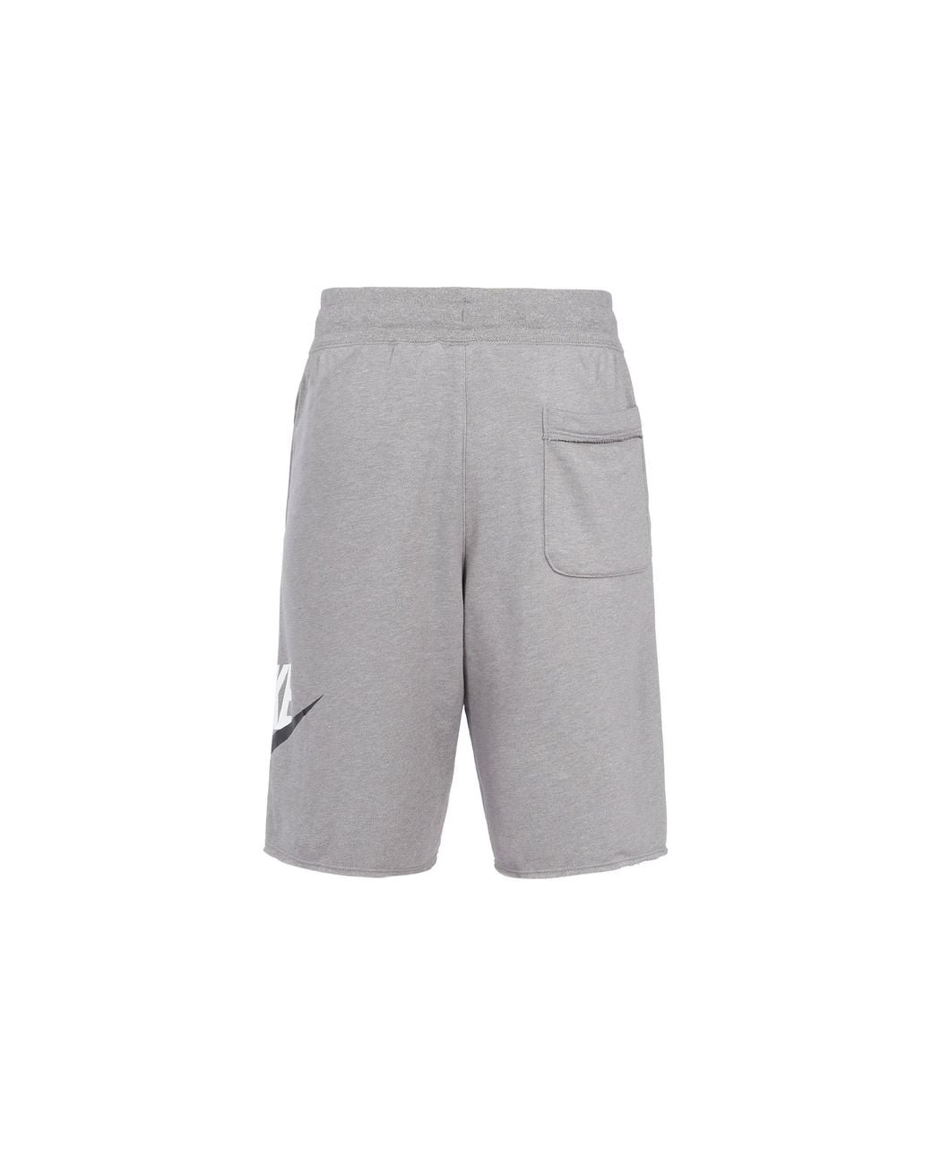 Nike Gray As Sportswear Spe Ft Alumni Short Logo for men