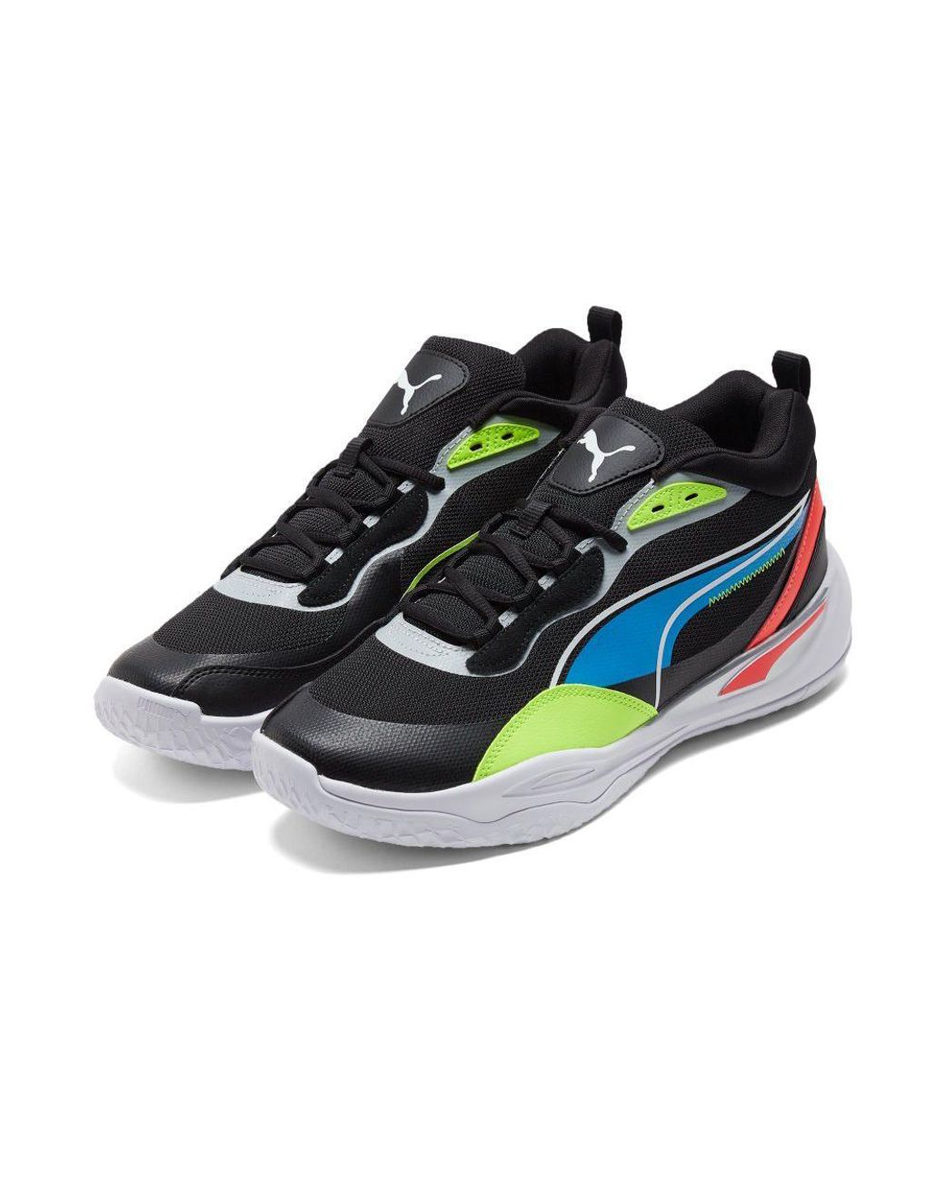 PUMA Blue Playmaker Pro 'Jet Lime Squeeze' for men