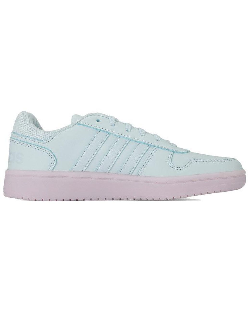Adidas White (Wmns) Hoops 2.0 Light'