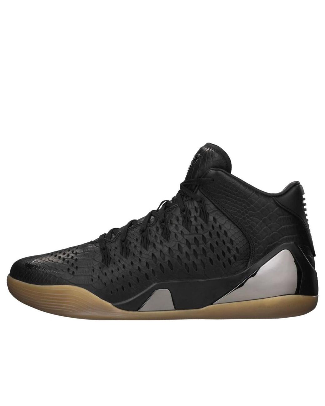 Nike Black Kobe 9 Mid Ext Qs "snakeskin" Shoes for men