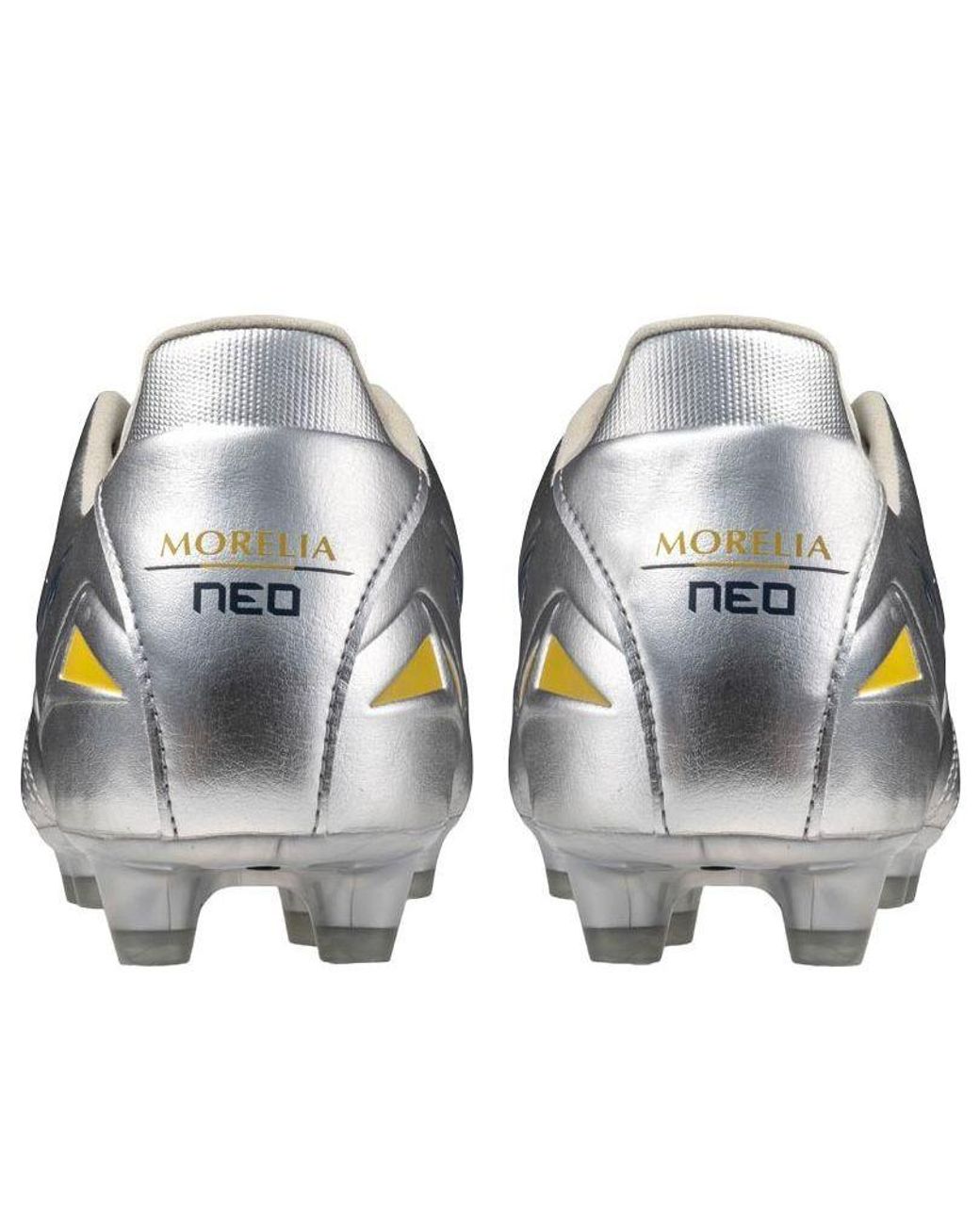 Mizuno Gray Morelia Neo 4 Pro Fg 'Platinum Pack Galaxy Cool' for men