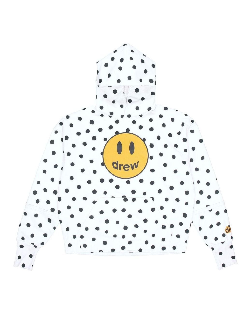 Drew House White Mascot Deconstructed Hoodie for men
