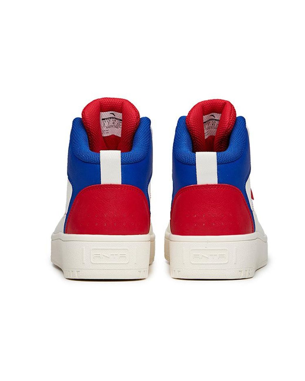 Anta Blue Skateboarding Series Sneakers High for men