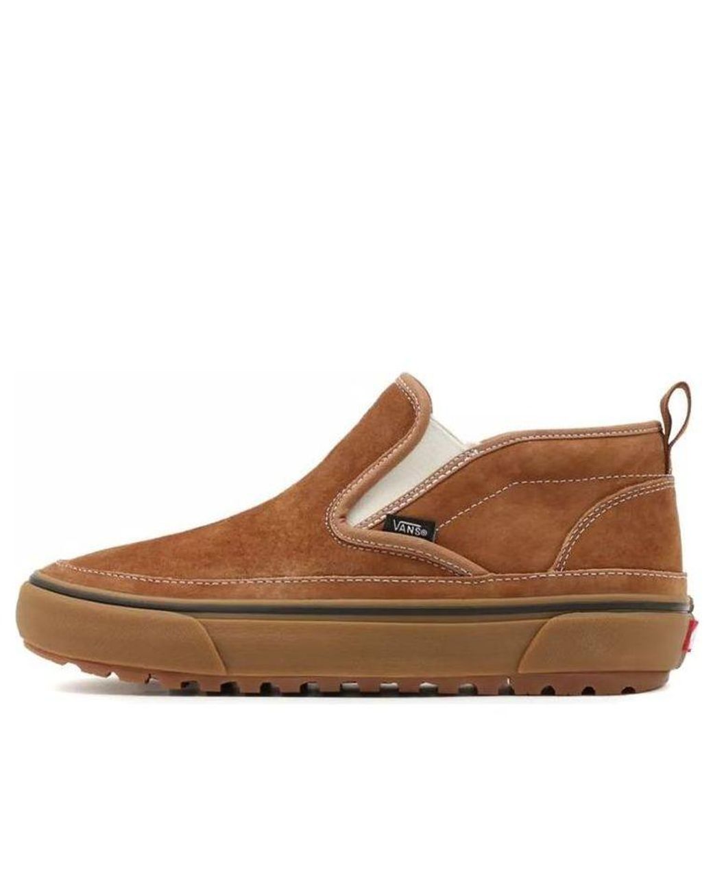 Vans Brown Mid Slip Mte-1 Sneakers for men