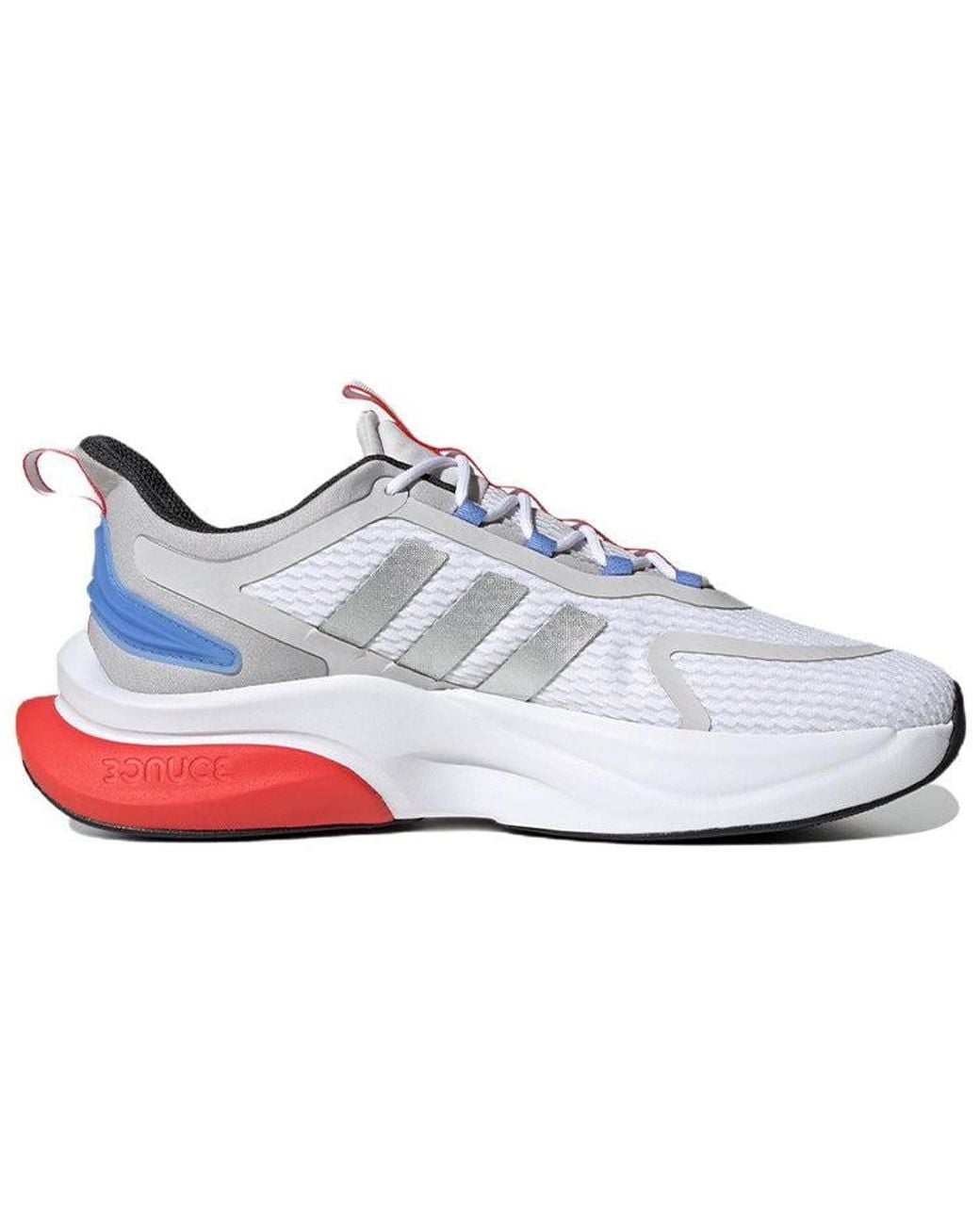 Adidas White Alphabounce Plus Fusion' for men