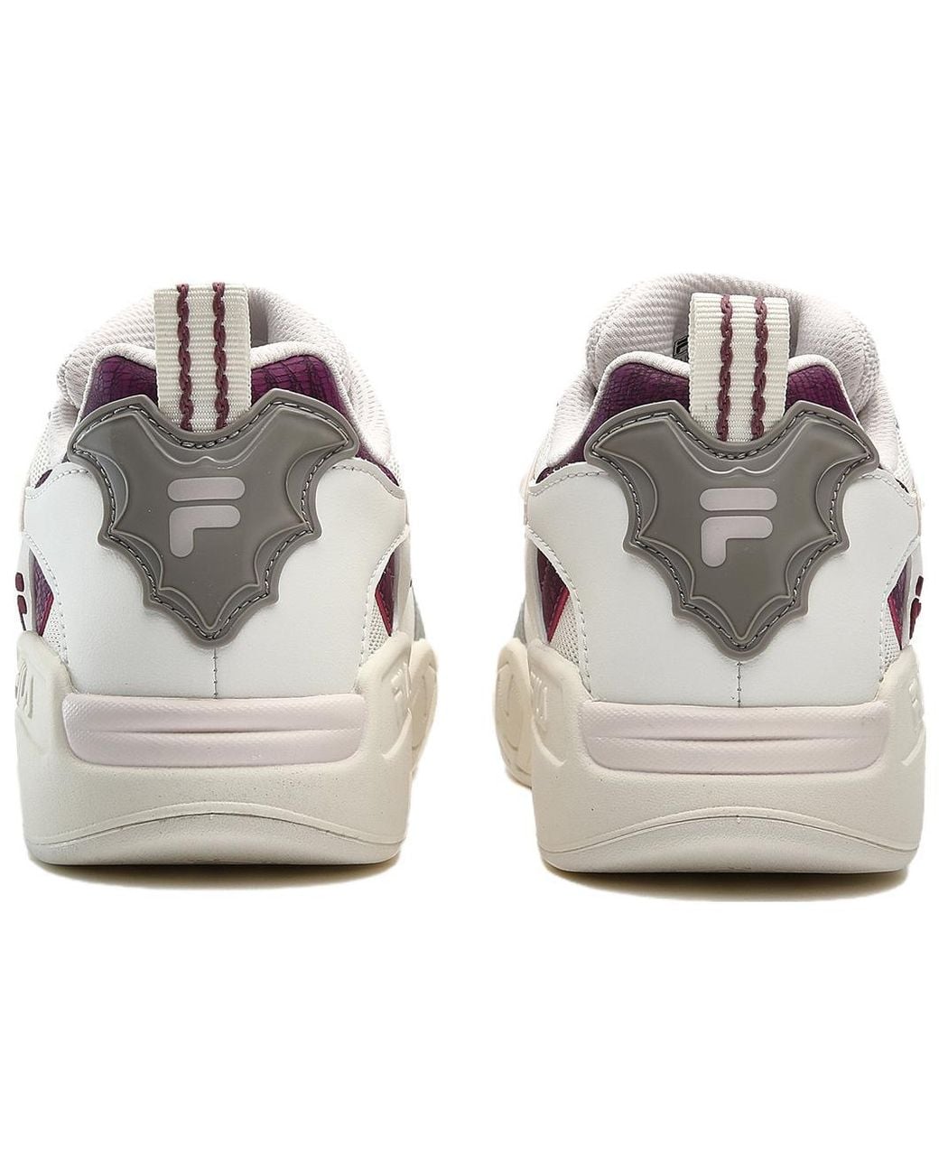 Fila White Desperado Low Top Skate Shoes for men