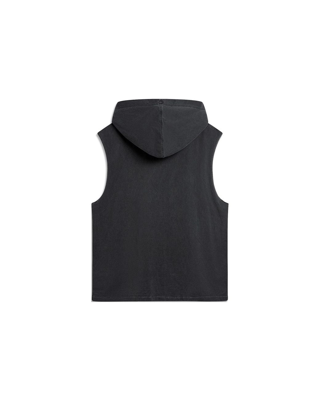 Li-ning Black Badfive Graphic Sleeveless Hoodie 'Washed' for men