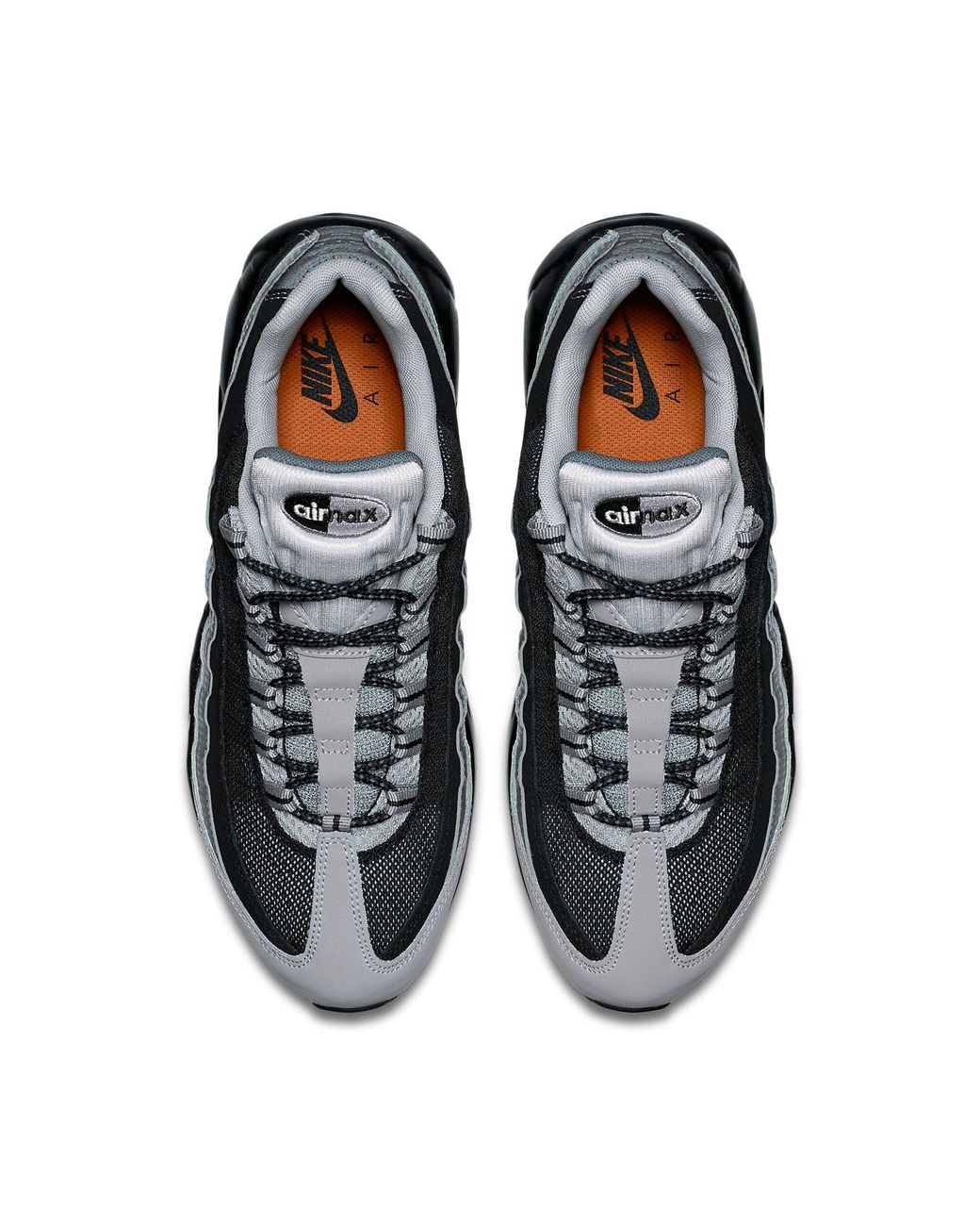 Nike Black Air Max 95 Essential 'Wolf' for men