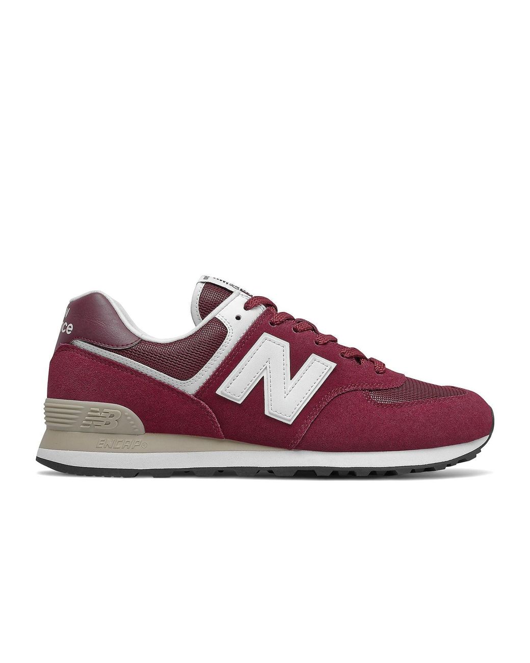 New Balance Red 574 'Garnet' for men