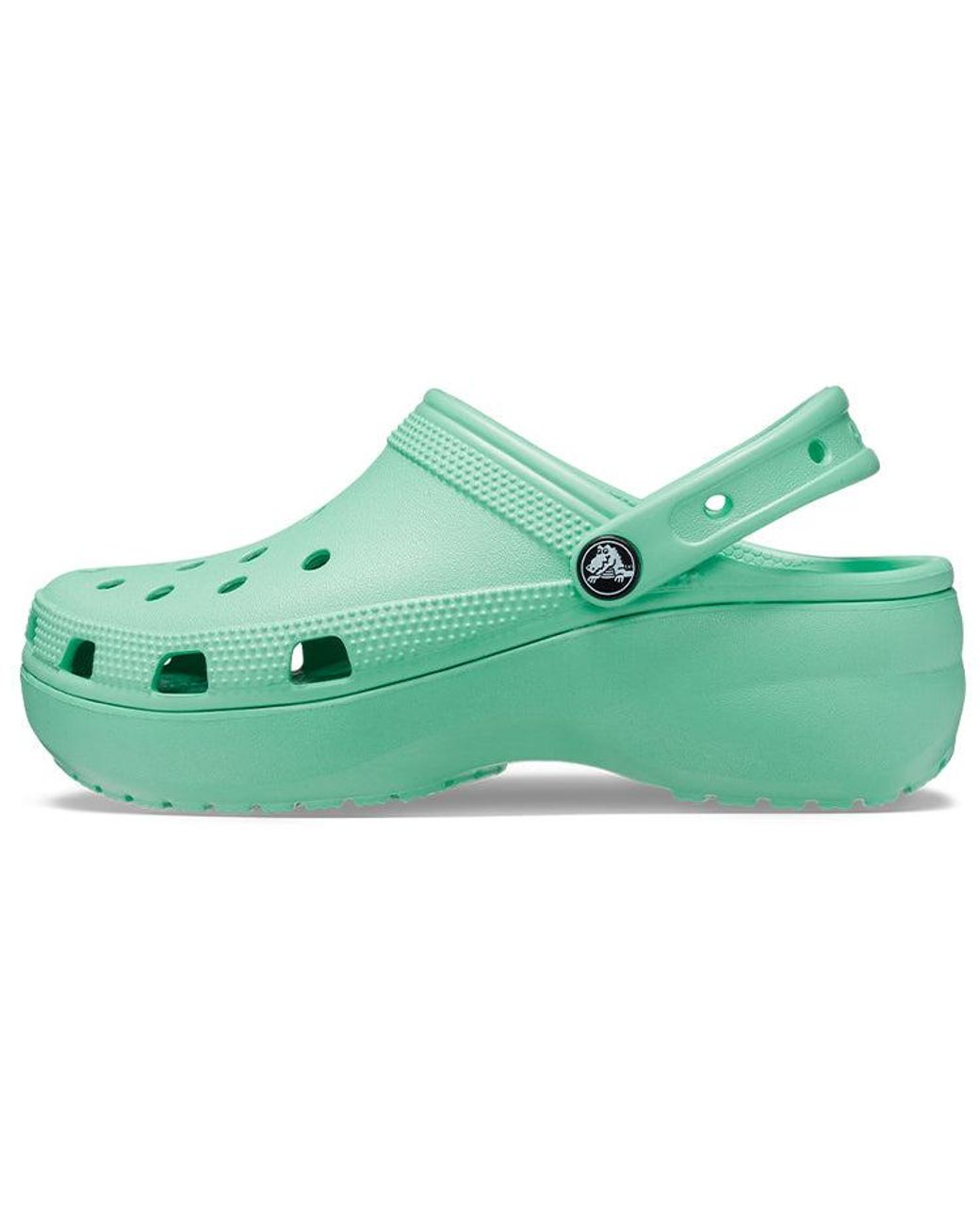 CROCSTM Green Classic Platform Clog