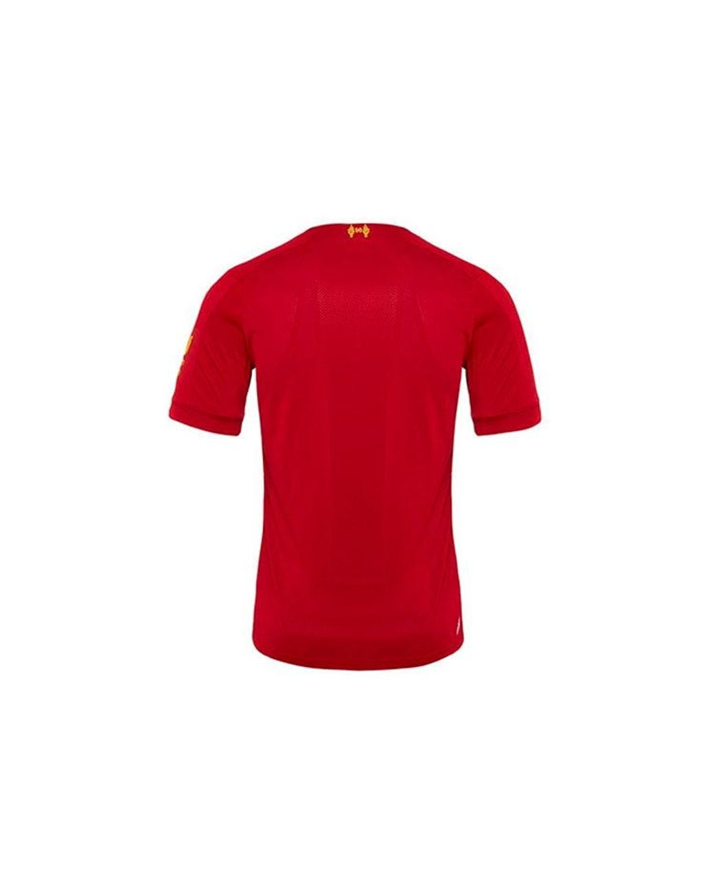 New Balance Red Liverpool Home Soccer Jersey Fan Edition Asia Sizing for men