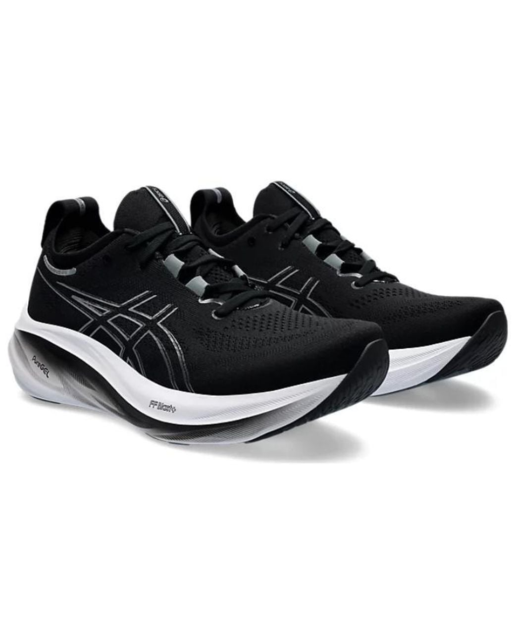Asics Black Gel-Nimbus 26 Graphite' for men