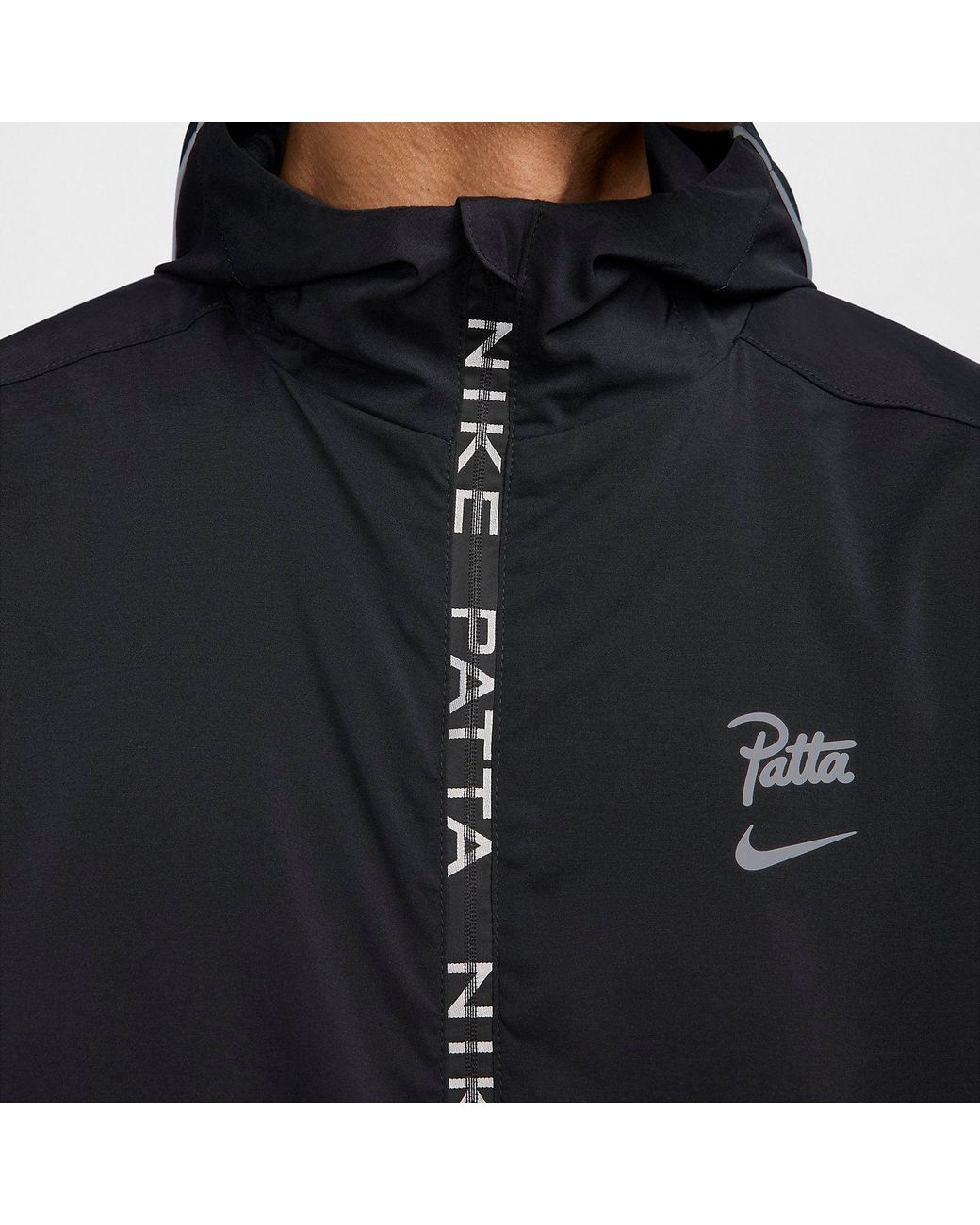 Nike Black X Patta Ss24 Full Zip Jacket for men