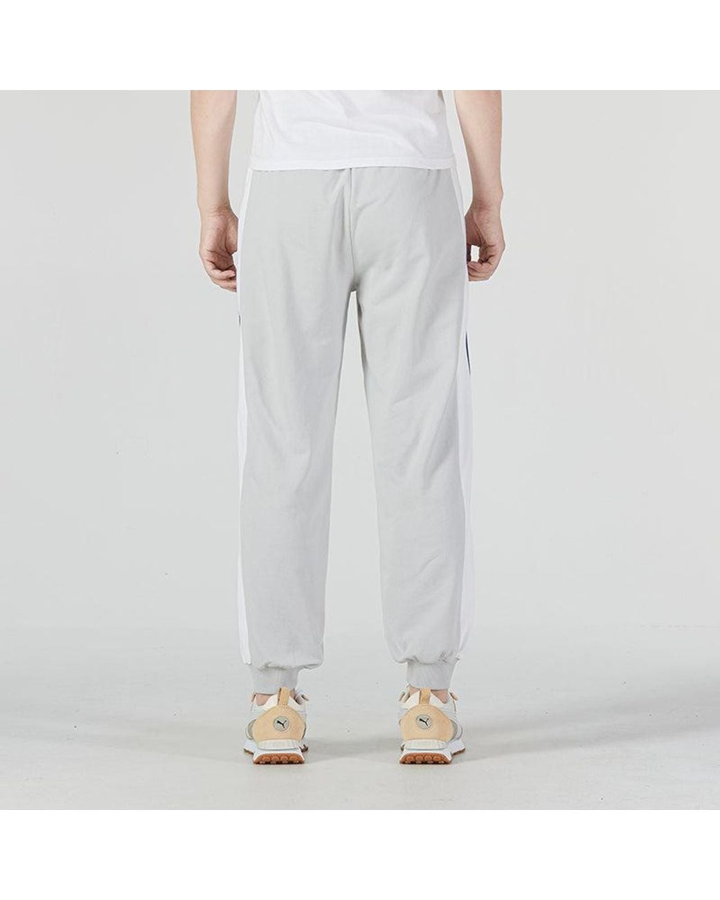 PUMA Blue Ff Knit Pants for men