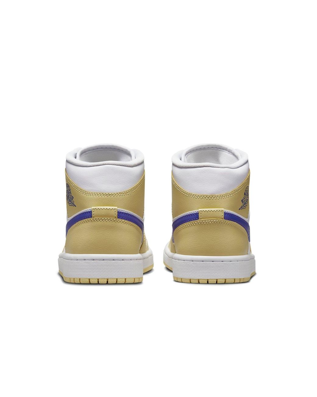 Nike Blue (Wmns) 1 Mid 'Lemon Wash'