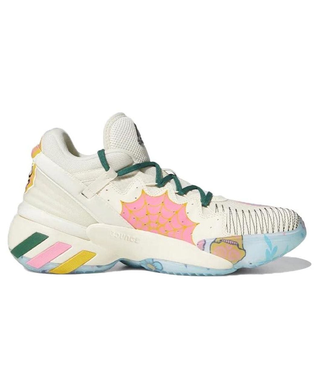 Adidas White D.O.N. Issue #2 'Day Of The Dead' for men