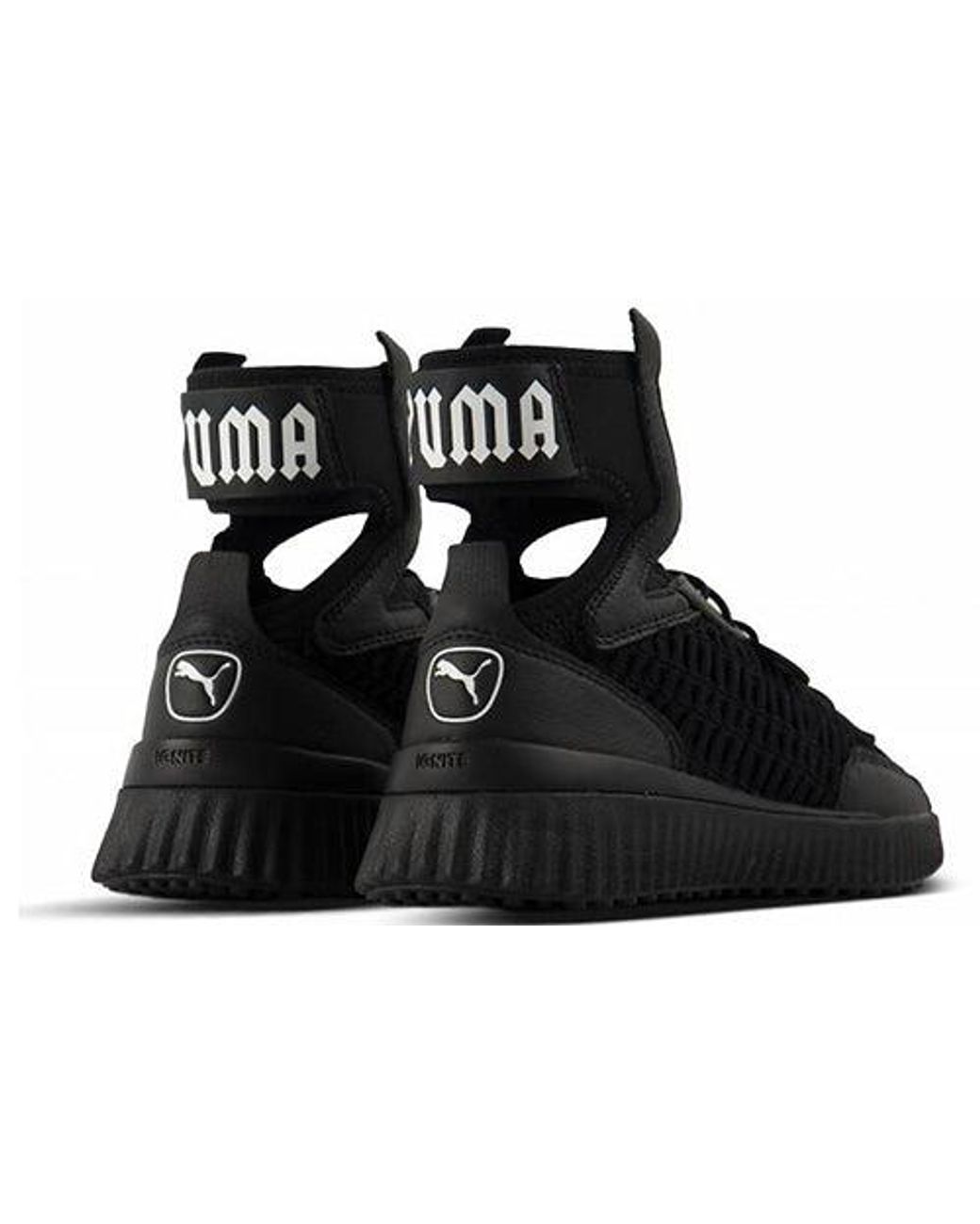 PUMA Black Trainer Mid Rihanna Fenty for men
