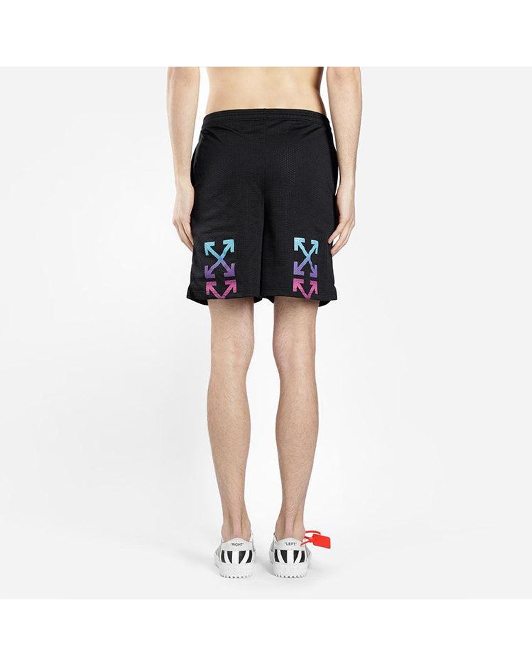 Off-White c/o Virgil Abloh Blue Gradient Arrows Sketch Mesh for men