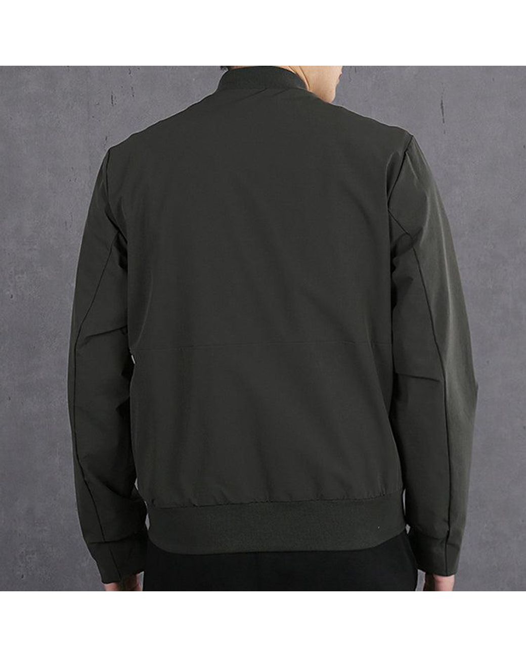 Adidas Gray Pilot Sportscasual Baseball Jacket for men