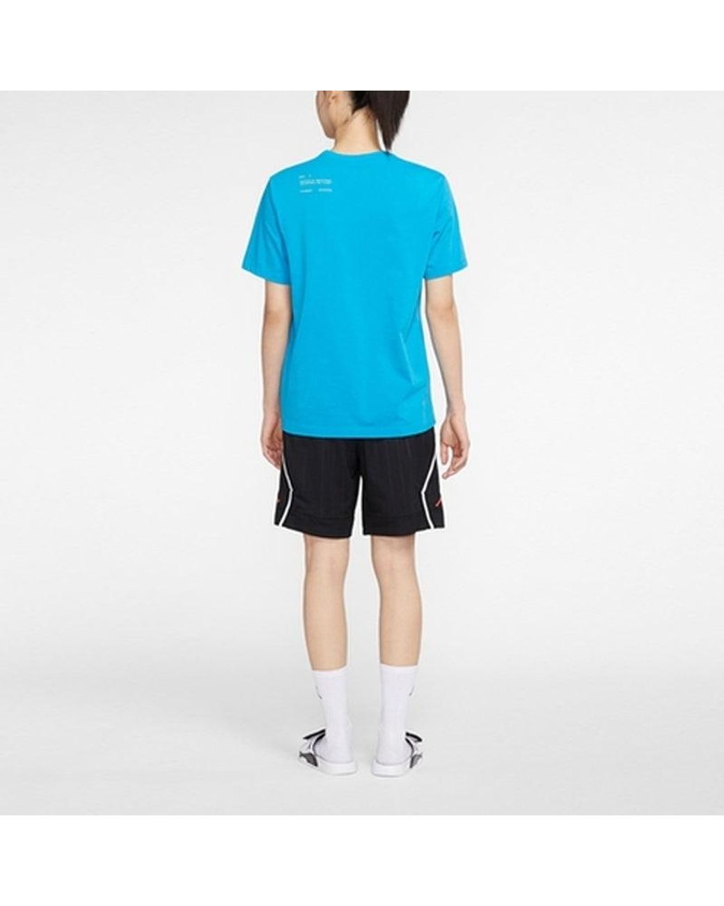Nike Blue 23 Engineered Dri-Fit Quick Dry Casual Sports Short Sleeve for men