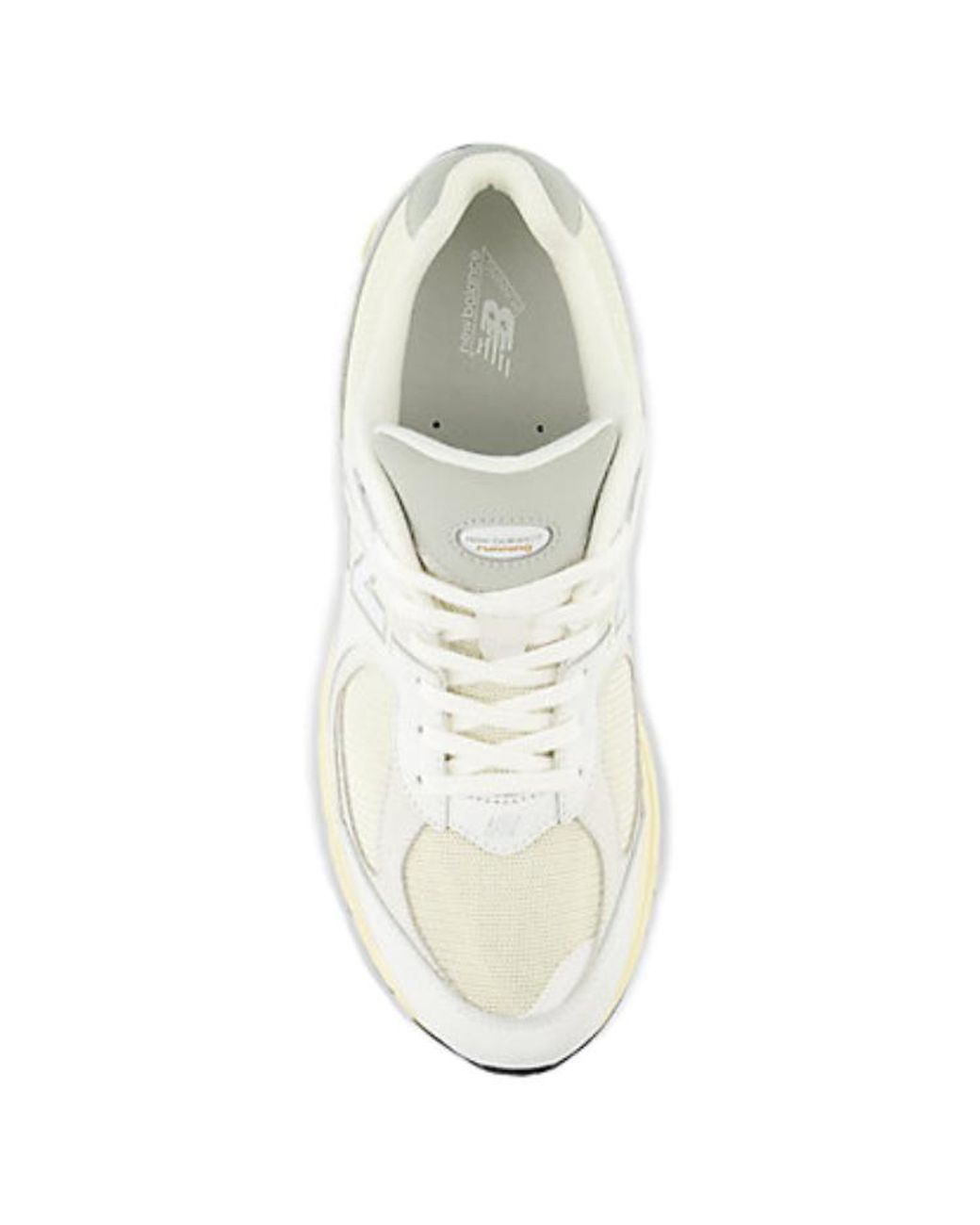 New Balance White 2002R Shoes for men